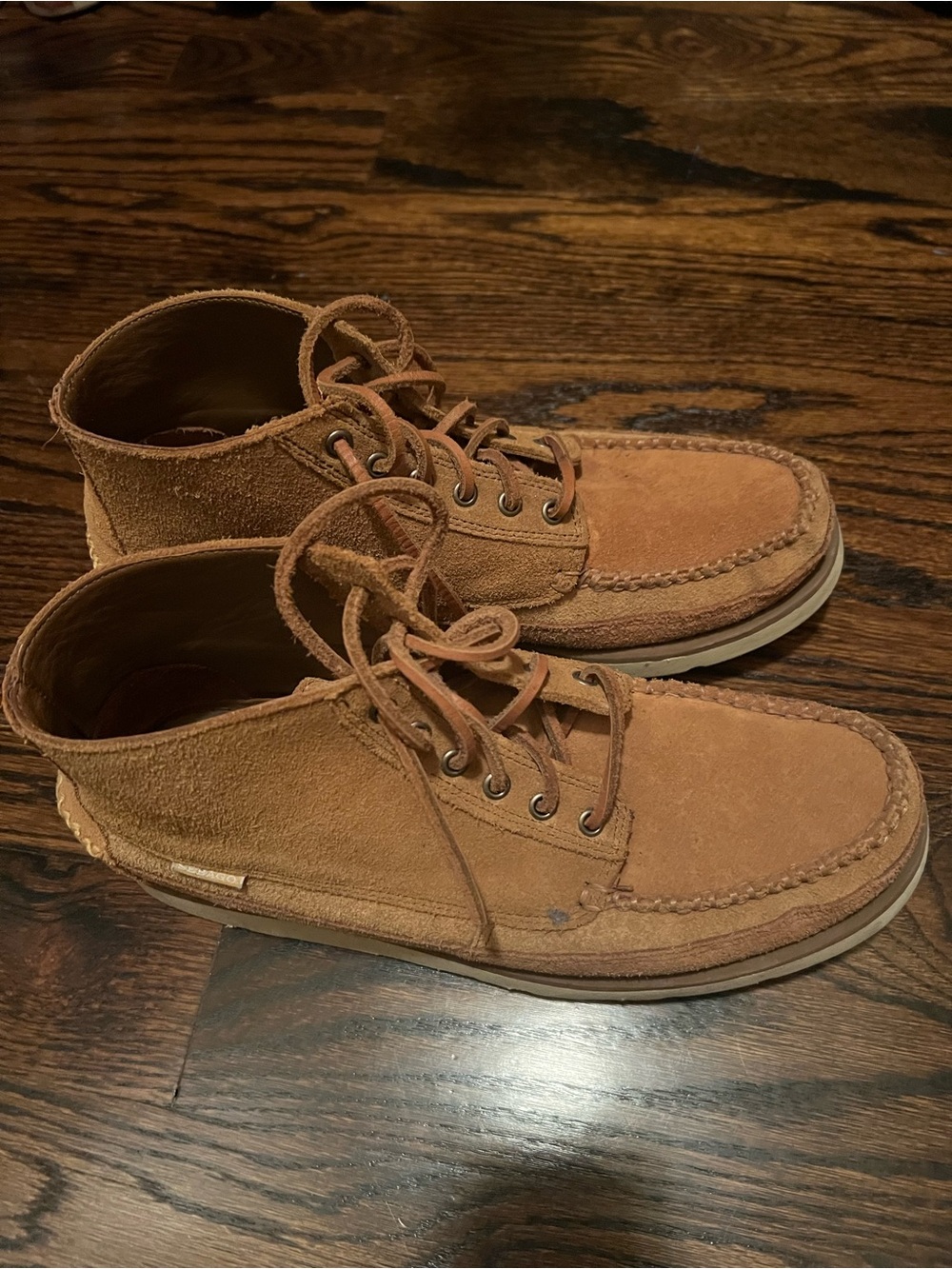 Universal Works x Sebago Moccasin Boots